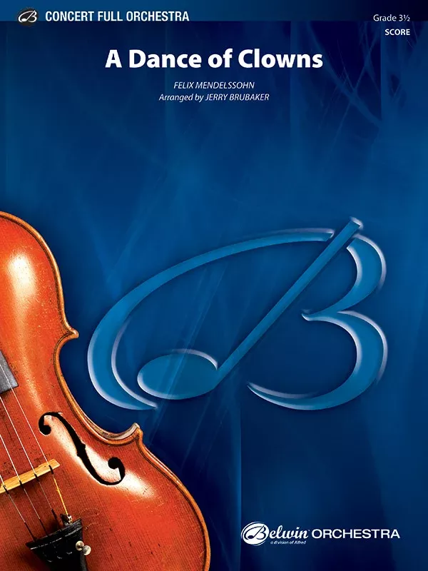 A Dance of Clowns: Full Orchestra Conductor Score & Parts