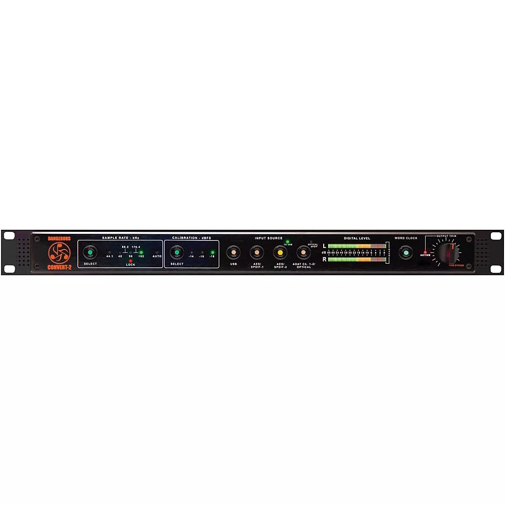 Dangerous Music CONVERT-2 Two-Channel Reference Grade Digital to Analog Converter