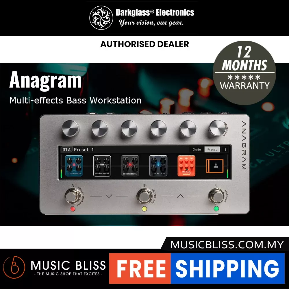 Darkglass Anagram Multi-effects Bass Workstation
