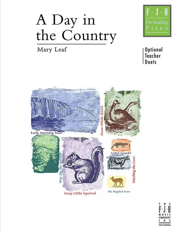 A Day in the Country: Pre-Reading Piano Book