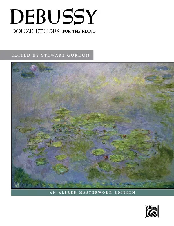 Debussy: Douze Études: Piano Book