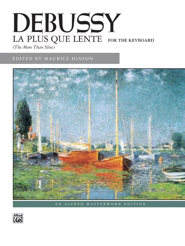 Debussy: La plus que lente: Piano Sheet