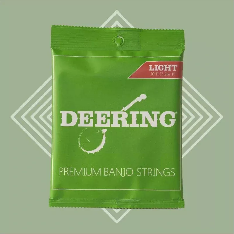 Deering 5-String Nickel-Plated Steel Light Gauge Banjo Strings