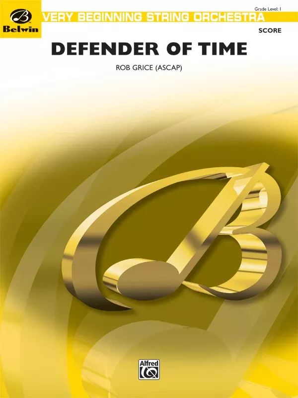 Defender of Time: String Orchestra Conductor Score & Parts