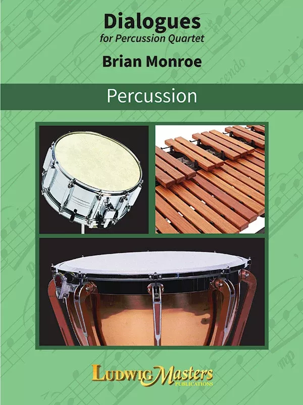 Dialogues: Percussion Mixed Duo & Ensemble, Quartet, Score and Parts