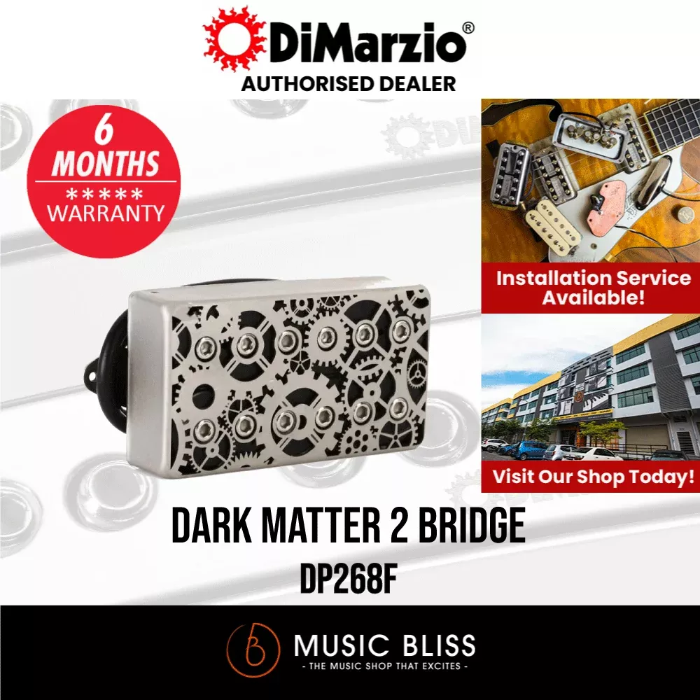 DiMarzio DP268F Dark Matter 2 Bridge Humbucker Pickup