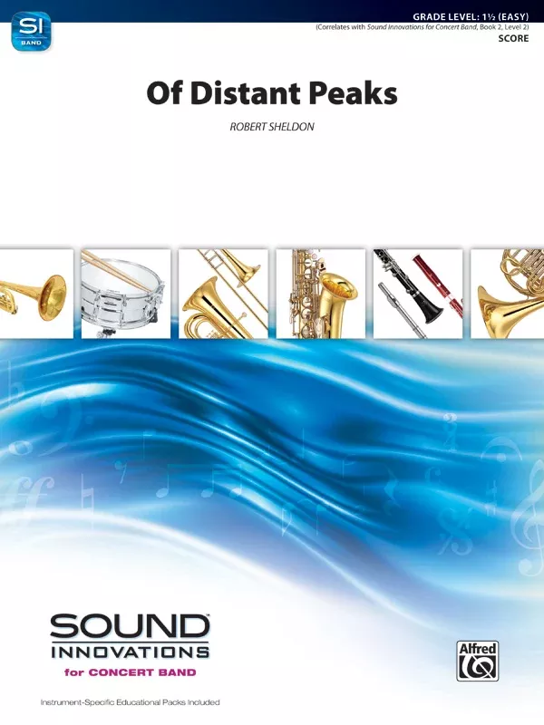 Of Distant Peaks: Concert Band Conductor Score