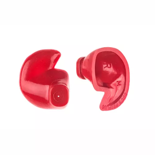 Doc's Proplug Vented without Leash Small - Red