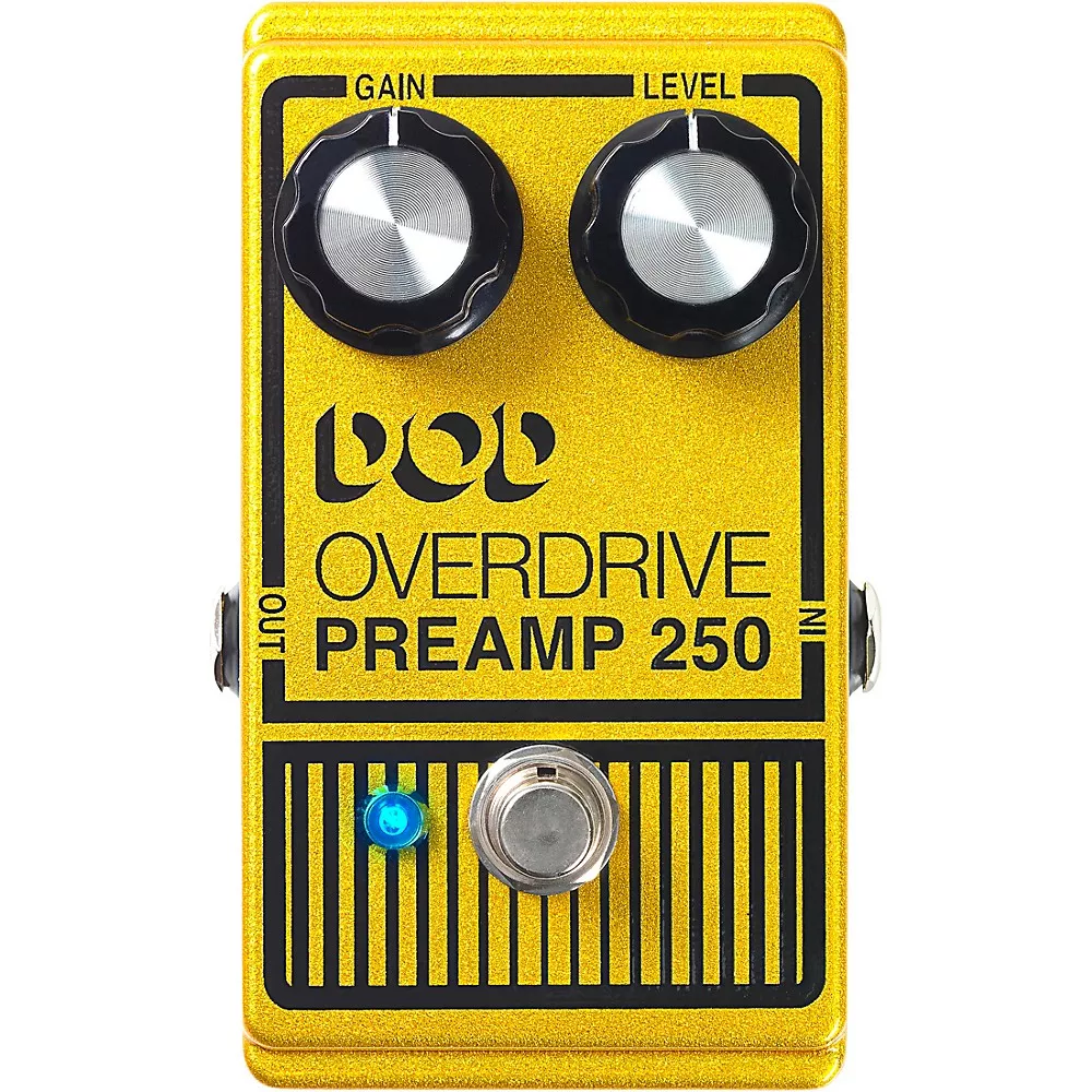 DOD Analog Overdrive Preamp 250 Guitar Effects Pedal