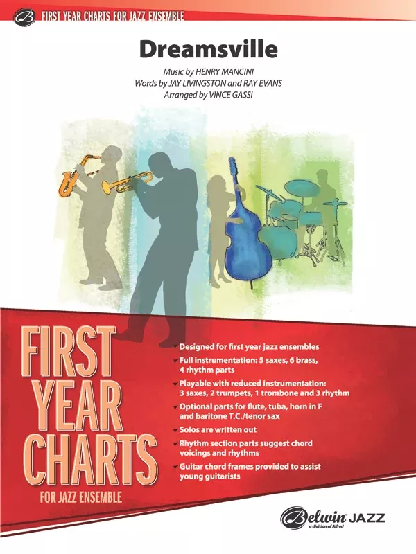Dreamsville: Jazz Ensemble Conductor Score & Parts