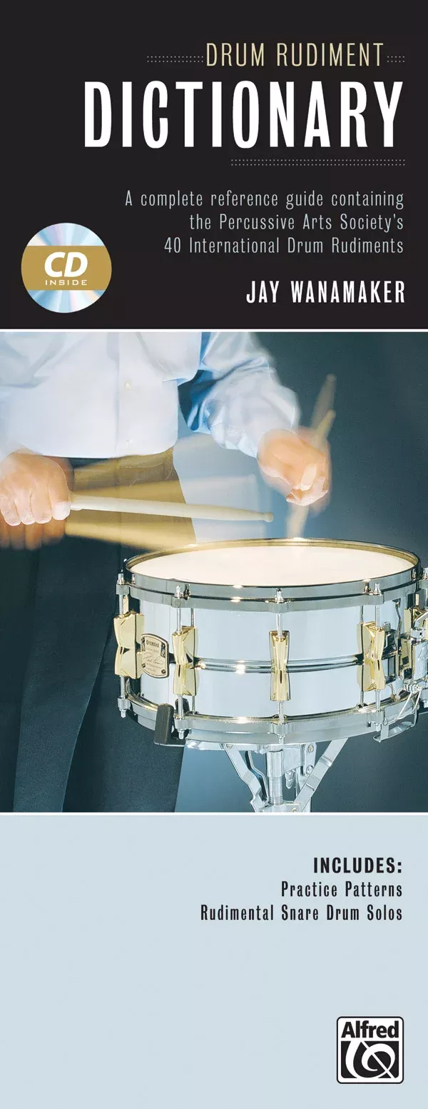 Drum Rudiment Dictionary: Drum Book & CD