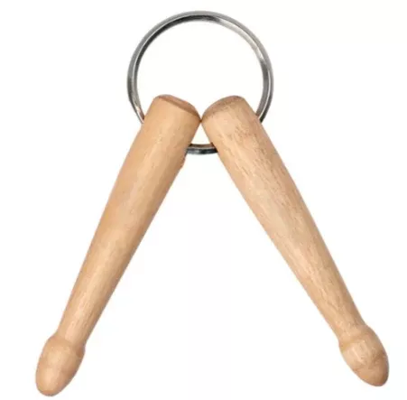 Drum Stick Key Ring