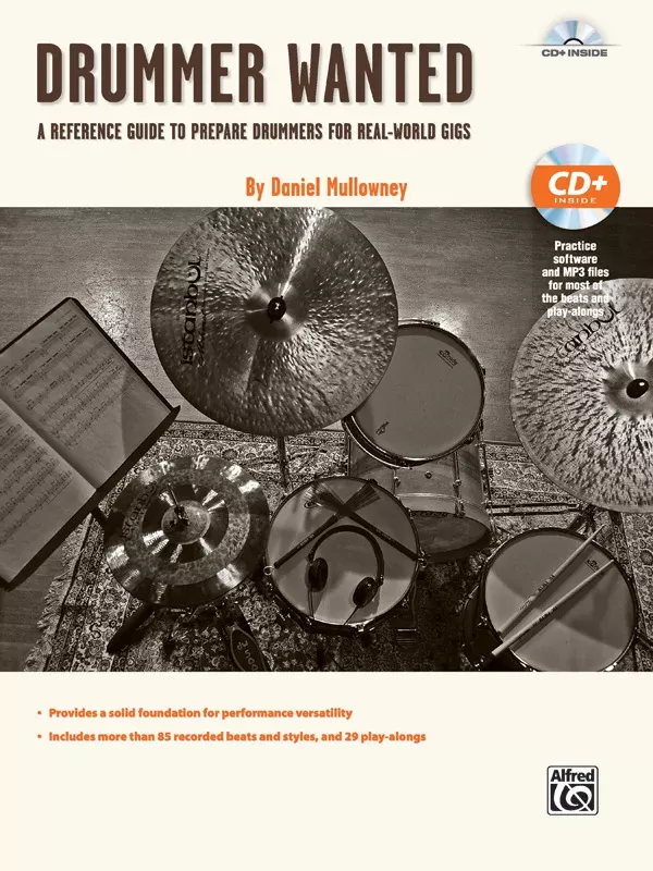 Drummer Wanted: Drumset Book & CD