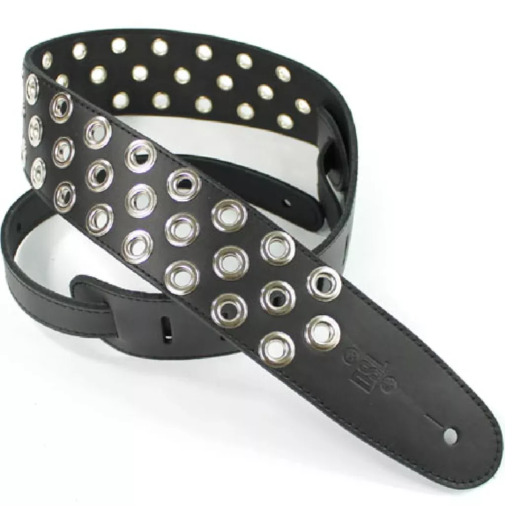 DSL 2.5 Inch Large Eyelet Strap in Black
