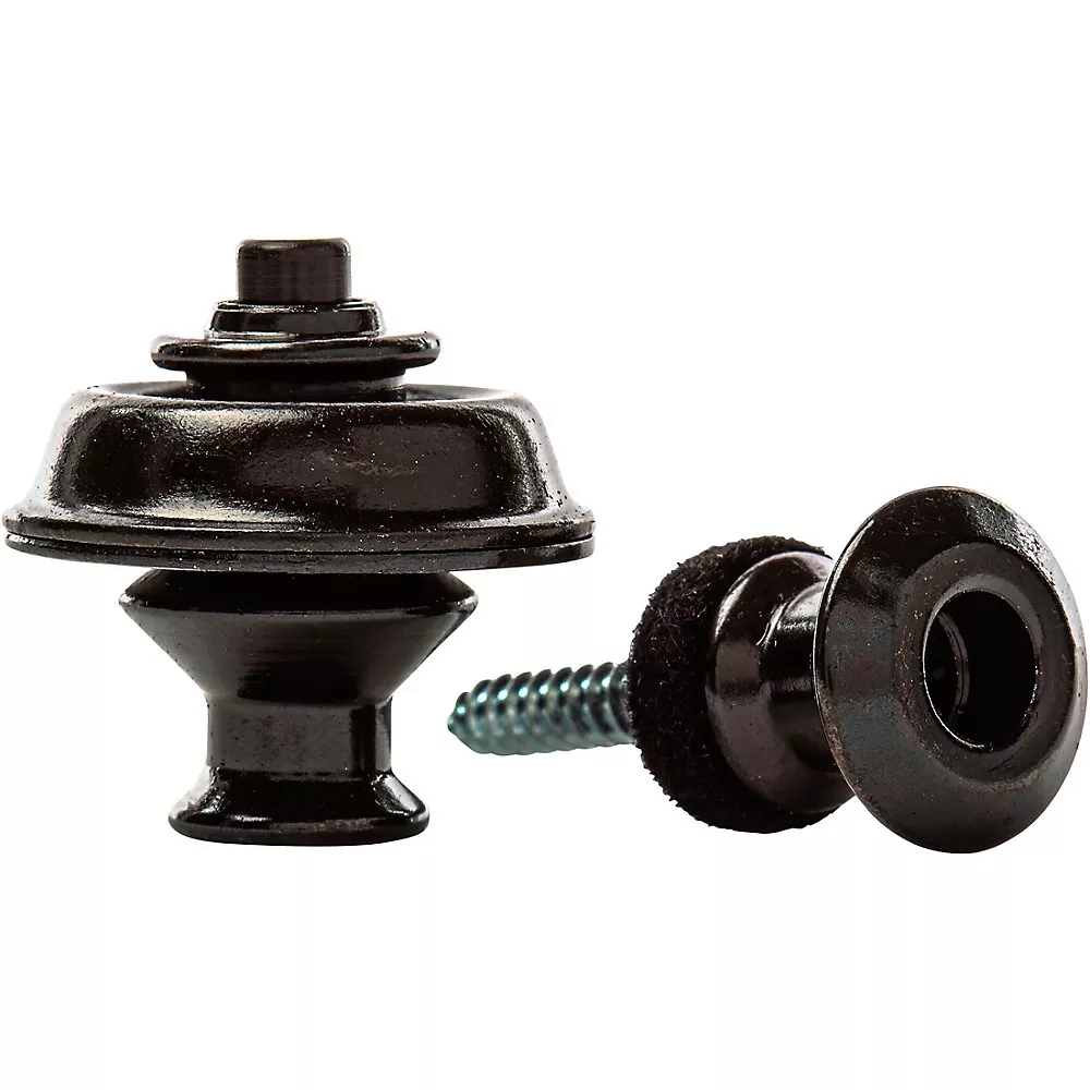 Dunlop Dual-Design Straplok System Black