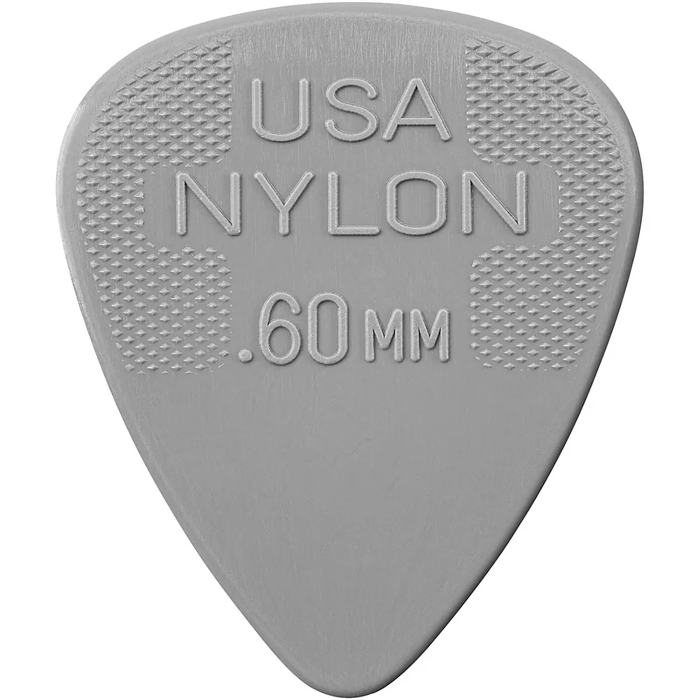 Dunlop Nylon Standard Guitar Pick .60 mm 6 Dozen
