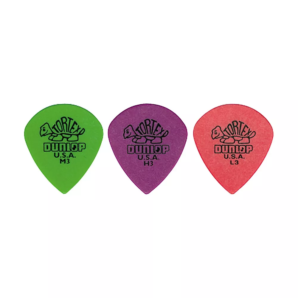 Dunlop Tortex Jazz Guitar Pick Thin 3 Dozen