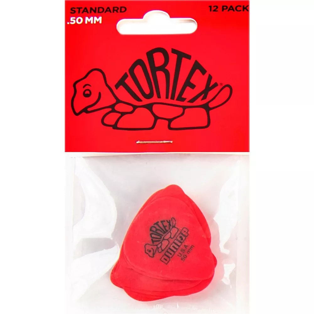 Dunlop Tortex Standard Guitar Picks - .50 mm 1 Dozen