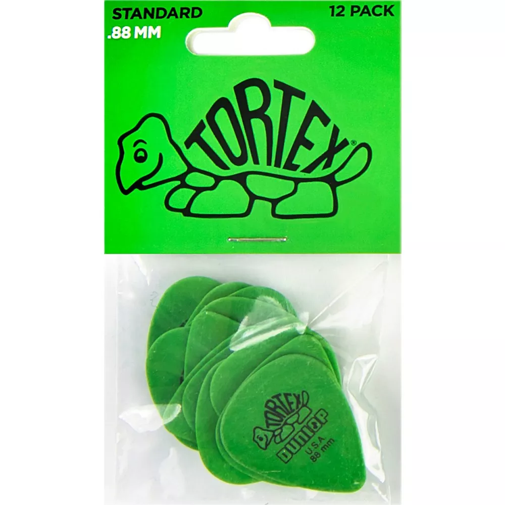 Dunlop Tortex Standard Guitar Picks - .88 mm 1 Dozen