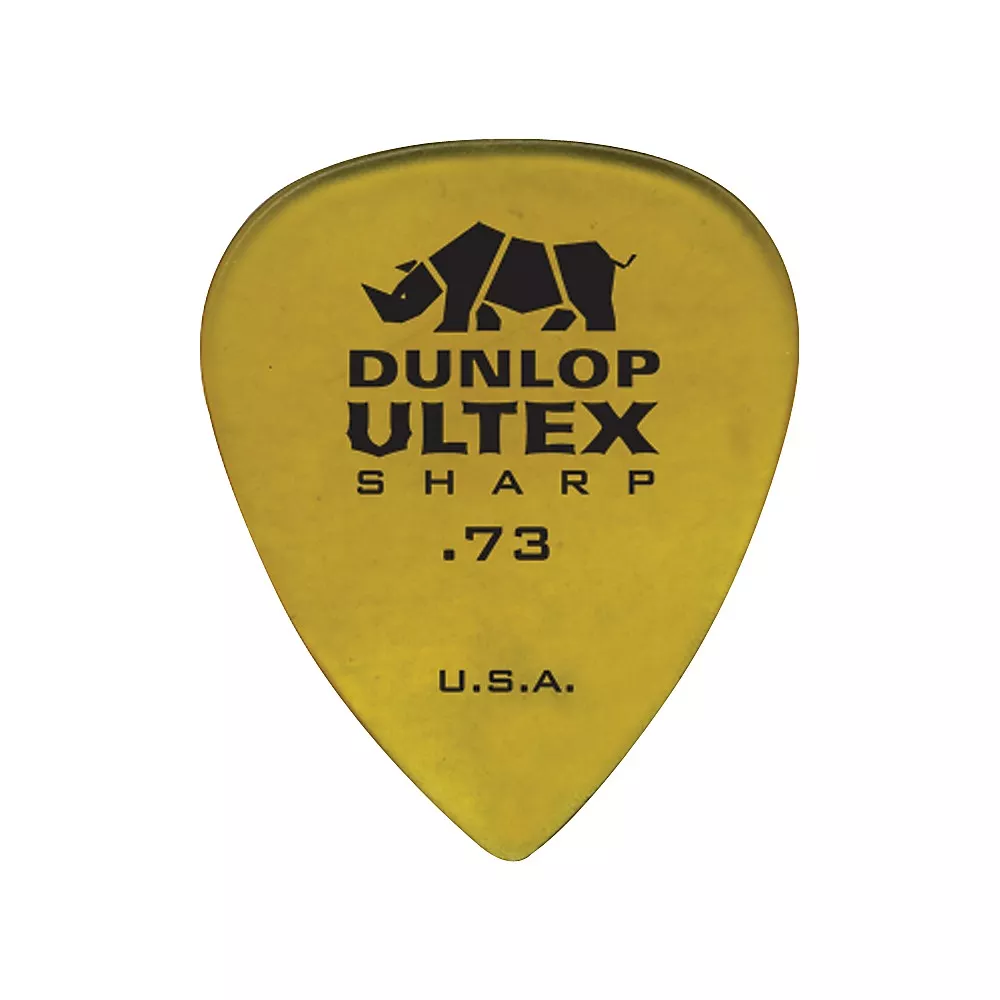 Dunlop Ultex Sharp Picks - 6 Pack 0.73 mm