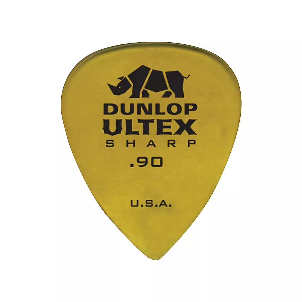Dunlop Ultex Sharp Picks - 6 Pack 0.90 mm