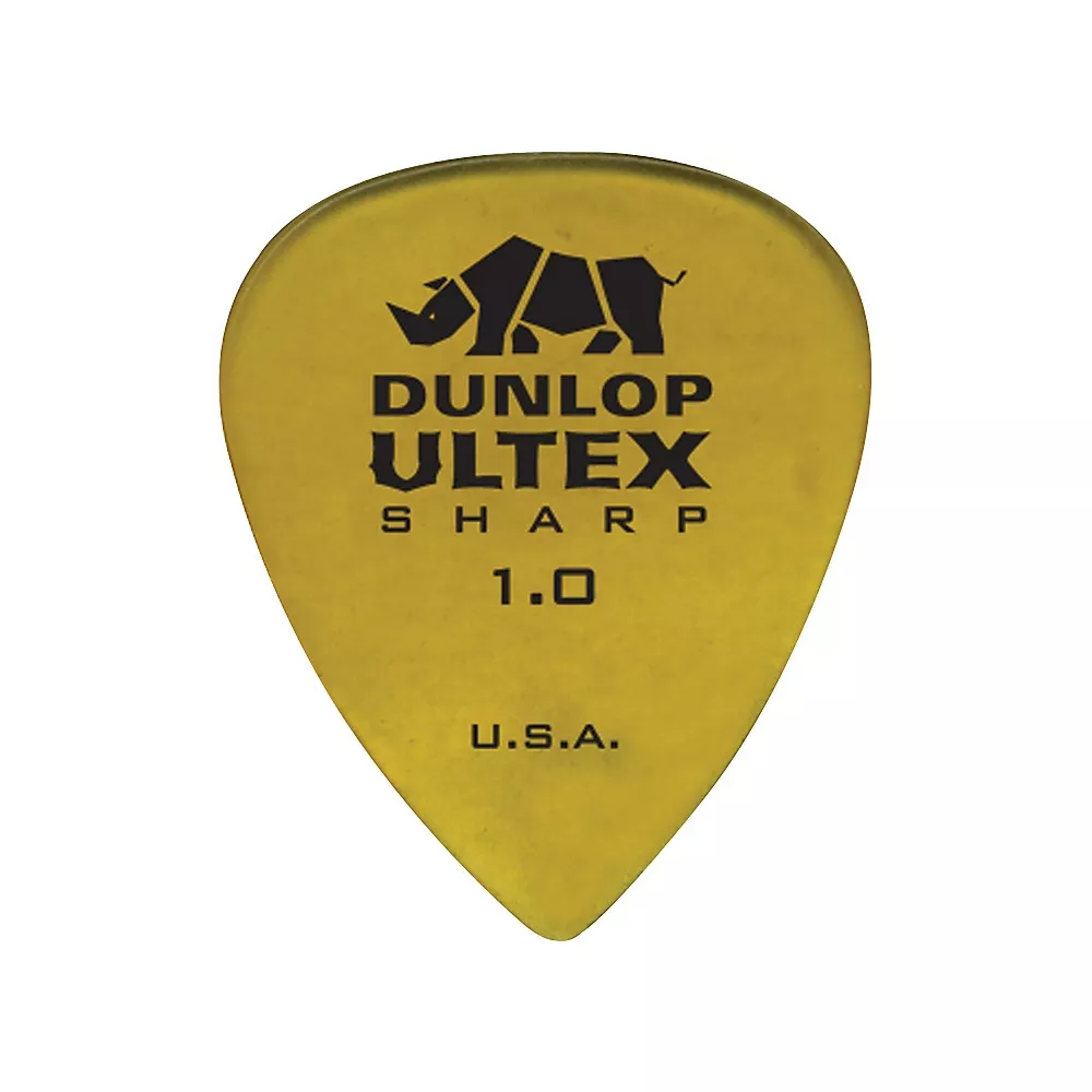 Dunlop Ultex Sharp Picks - 6 Pack 1.0 mm