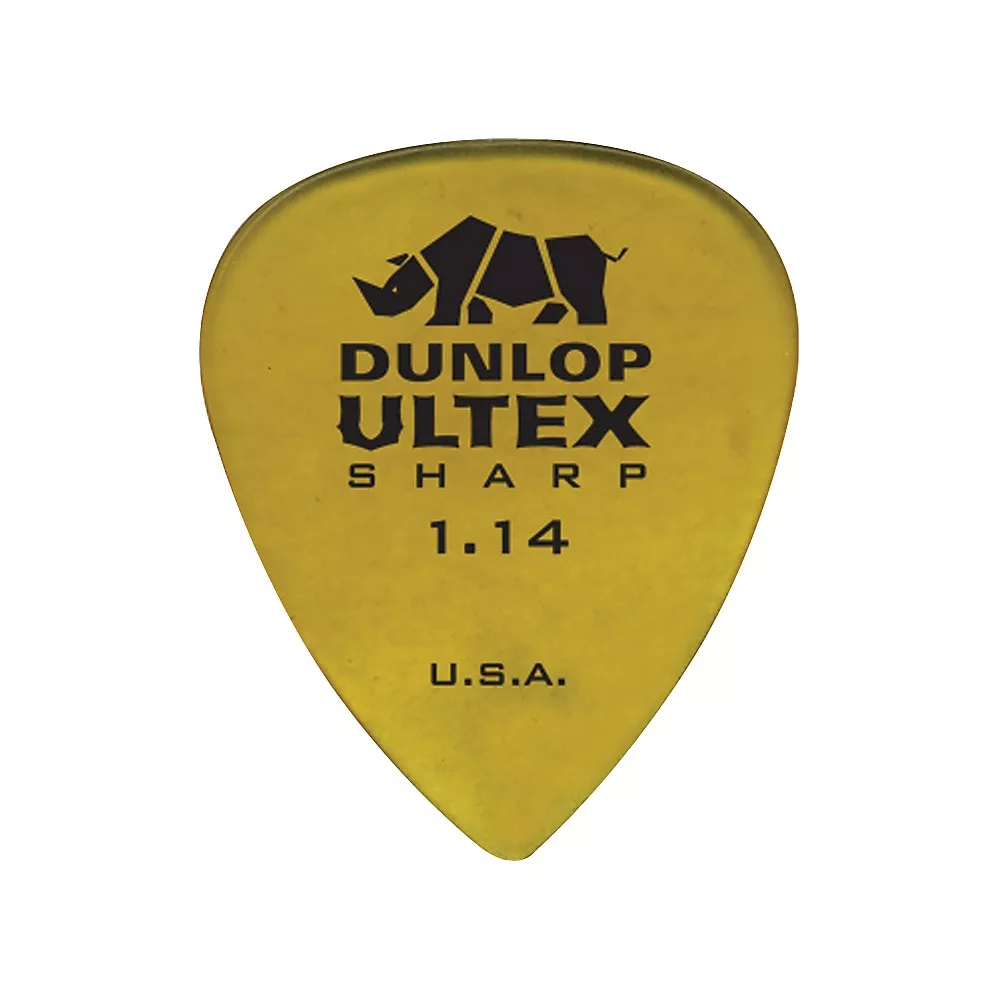 Dunlop Ultex Sharp Picks - 6 Pack 1.14 mm