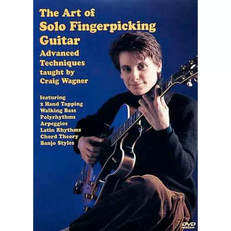 DVD-The Art of Solo Fingerpicking Guitar, Advanced Techniques