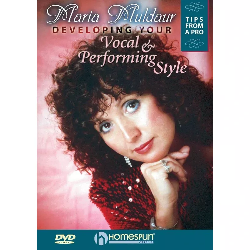 DVD – Developing Your Vocal & Performing Style: Tips From a Pro