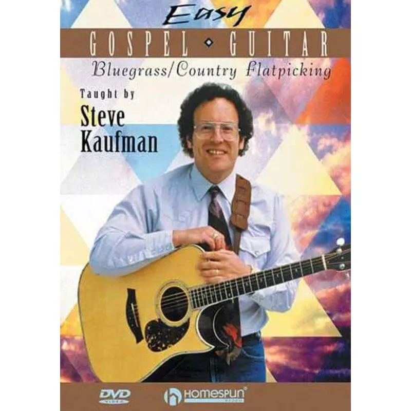 DVD – Easy Gospel Guitar – Bluegrass/Country Flatpicking