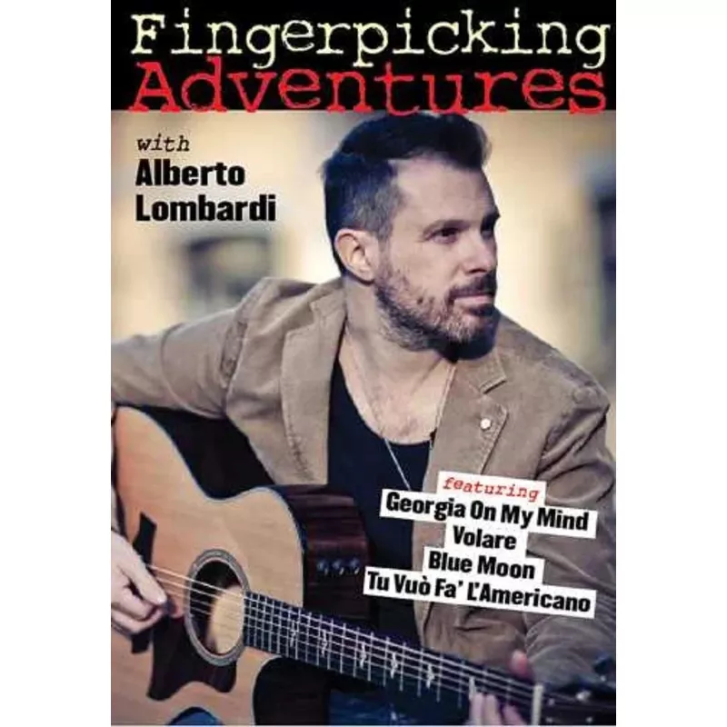 DVD – Fingerpicking Adventures with Alberto Lombardi