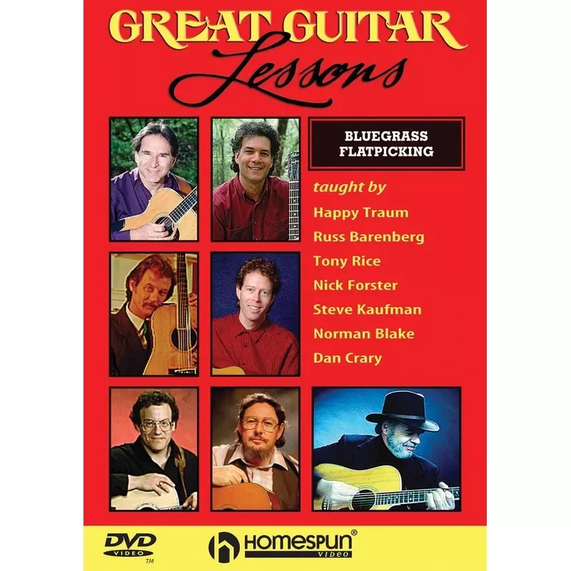 DVD – Great Guitar Lessons: Bluegrass Flatpicking