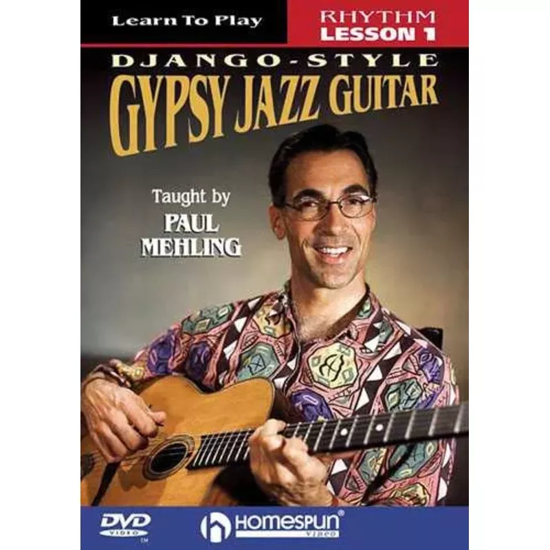 DVD – Learn to Play Django-Style Gypsy Jazz Guitar: Vol. 1 – Rhythm