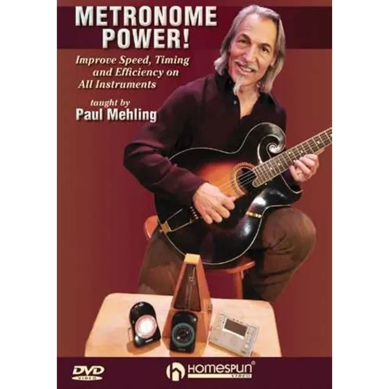 DVD – Metronome Power! – Improve Speed, Timing and Efficiency On All Instruments