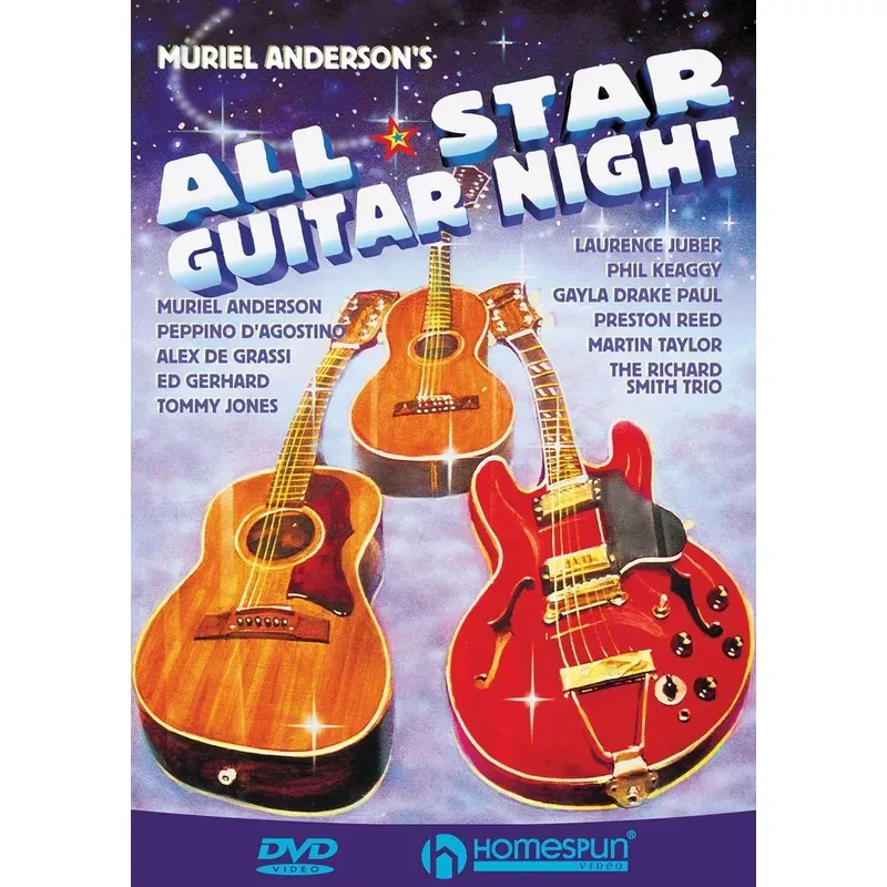 DVD – Muriel Anderson’s All Star Guitar Night