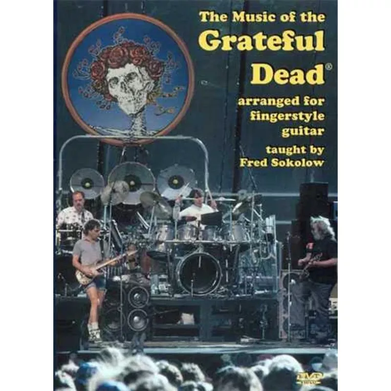 DVD-The Music of the Grateful Dead Arranged for Fingerstyle Guitar