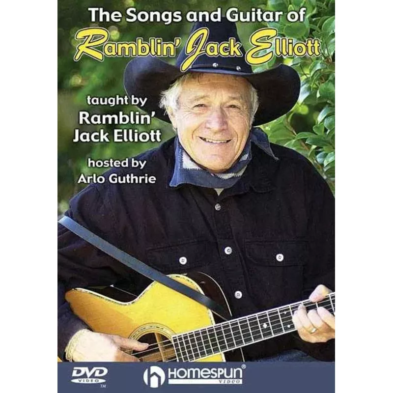 DVD-The Songs and Guitar of Ramblin’ Jack Elliott