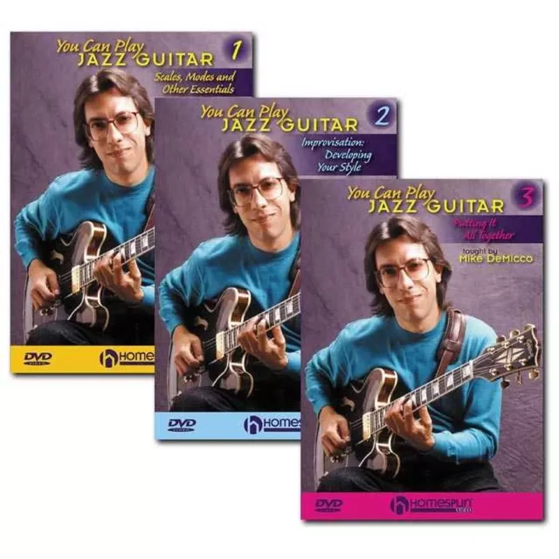 DVD – You Can Play Jazz Guitar: Three DVD Set