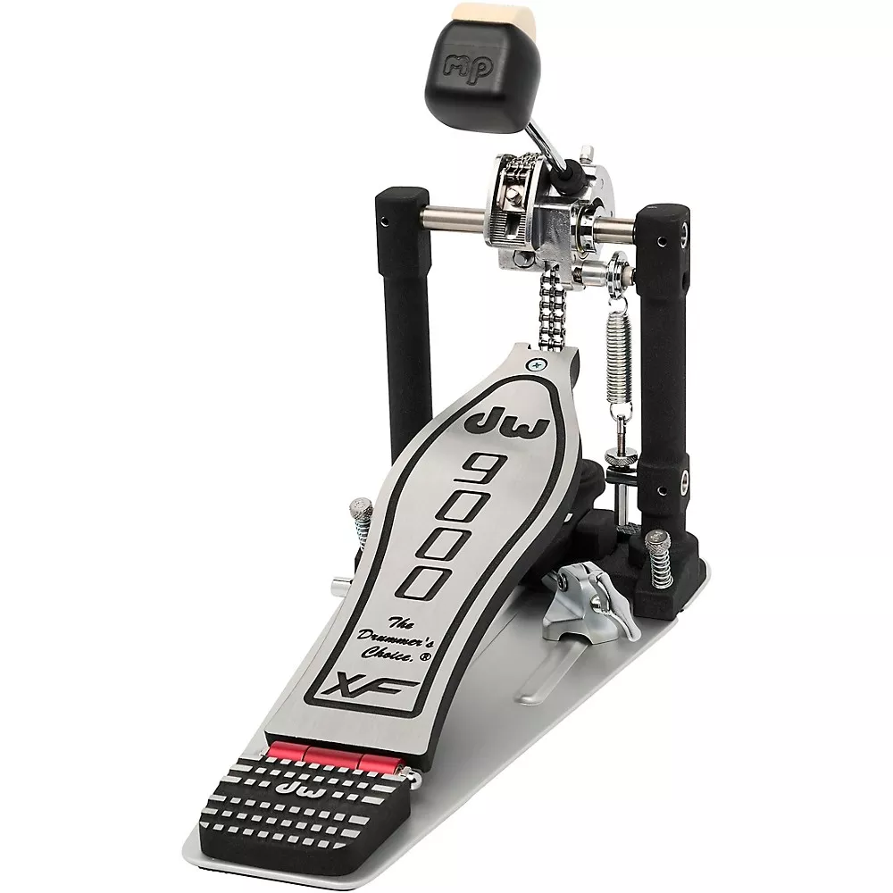 DW 9000 Series Single Bass Drum Pedal With eXtended Footboard