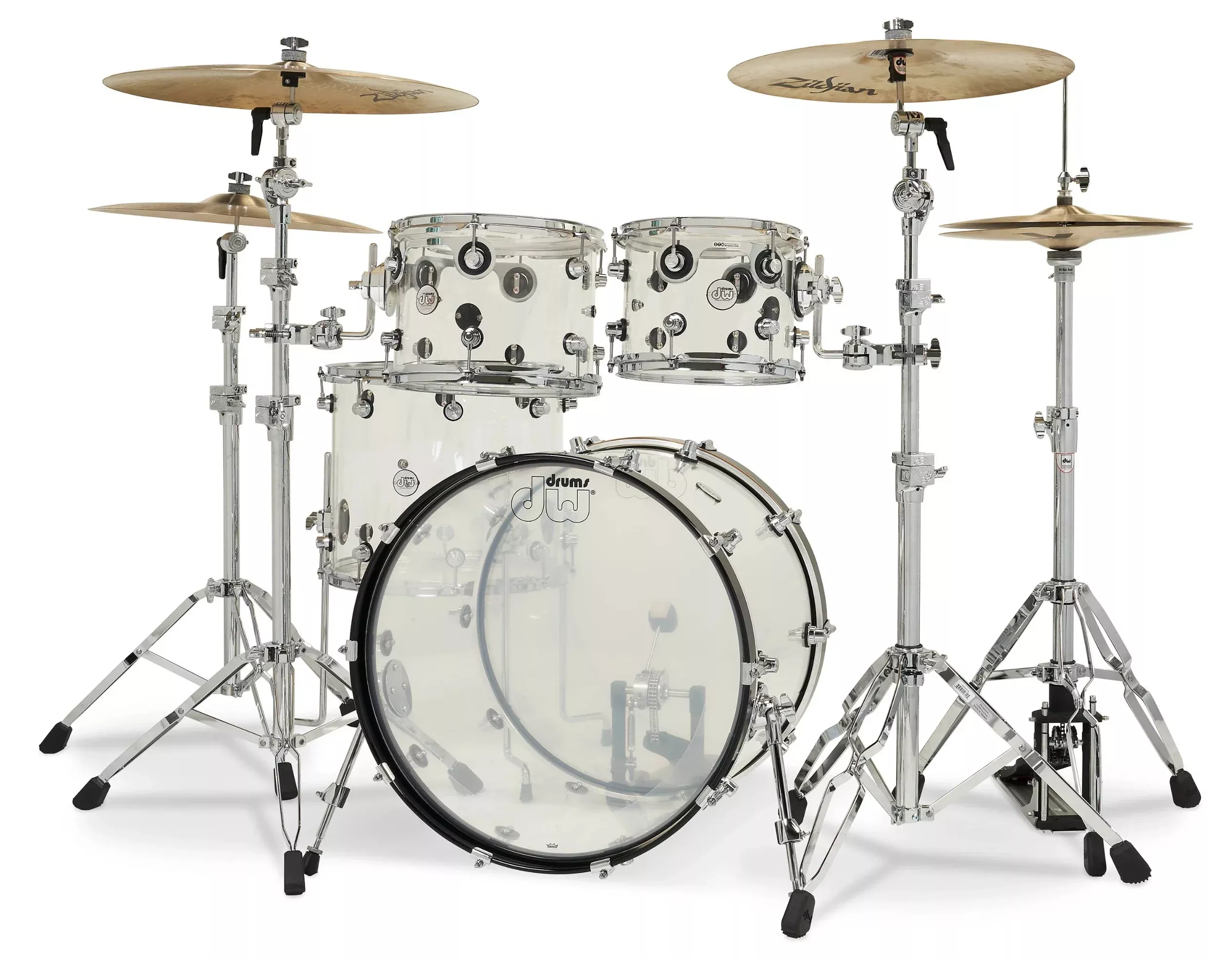DW Design Series 4-Piece Acrylic Kit (10T, 12T, 16FT, 22BD)