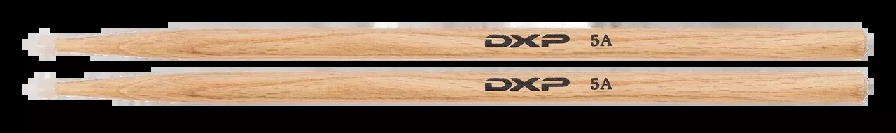 DXP 5A Nylon Tip Drum Sticks Oak