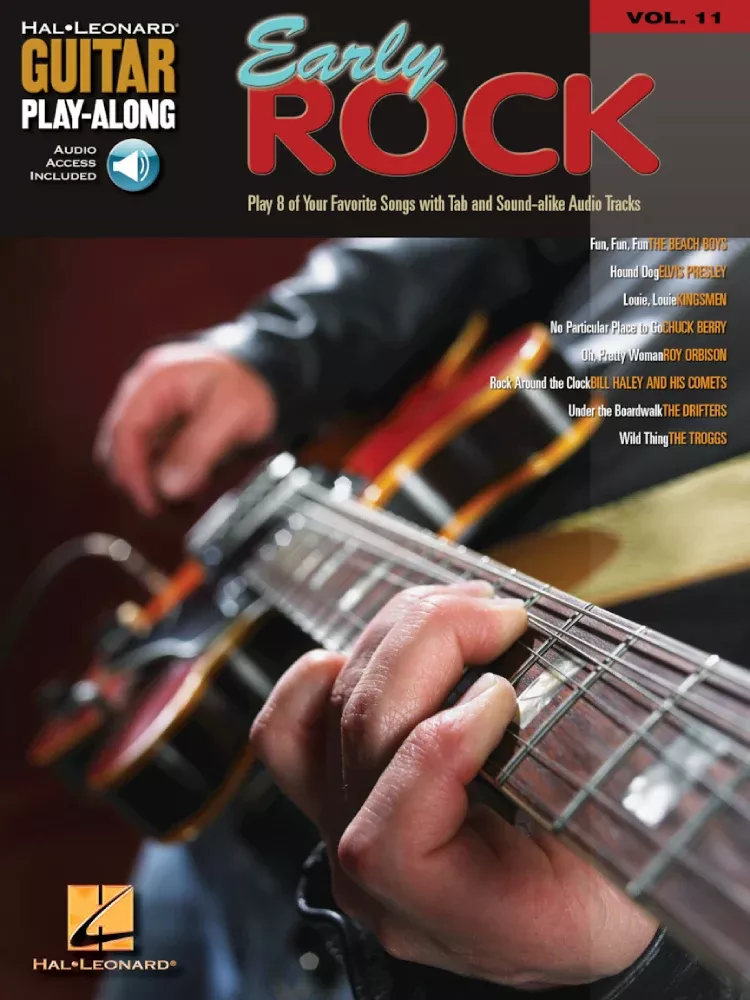 Early Rock Guitar Play Along Volume 11 Bk/Cd