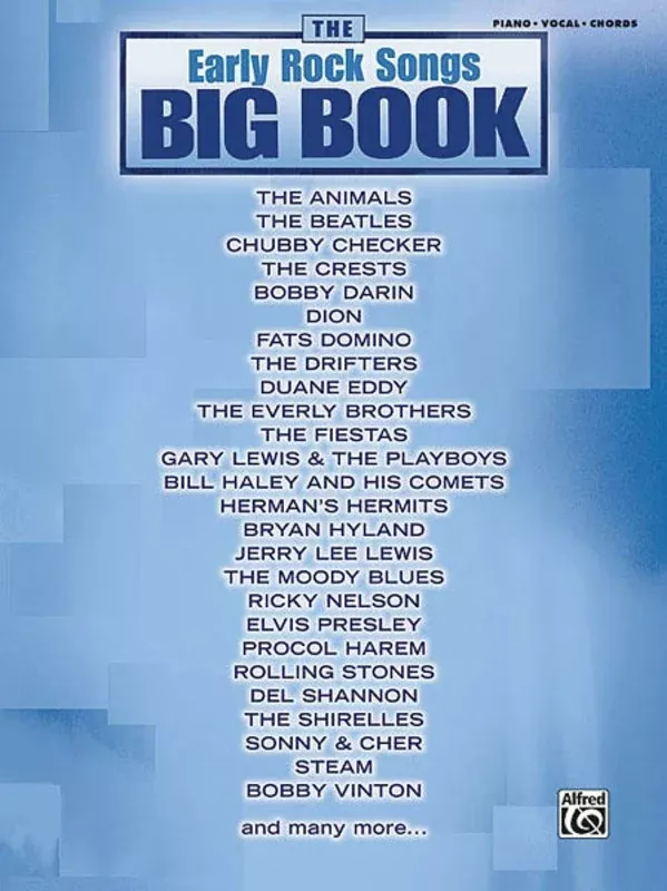 The Early Rock Songs Big Book PVG