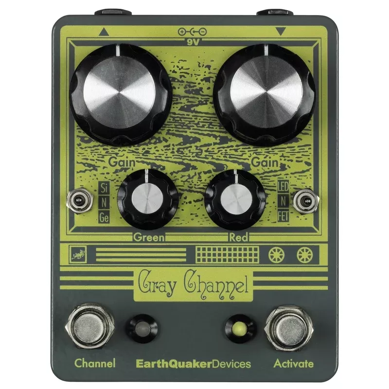 Earthquaker Gray Channel Overdrive Pedal