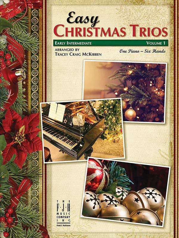 Easy Christmas Trios, Volume 1: Piano Book