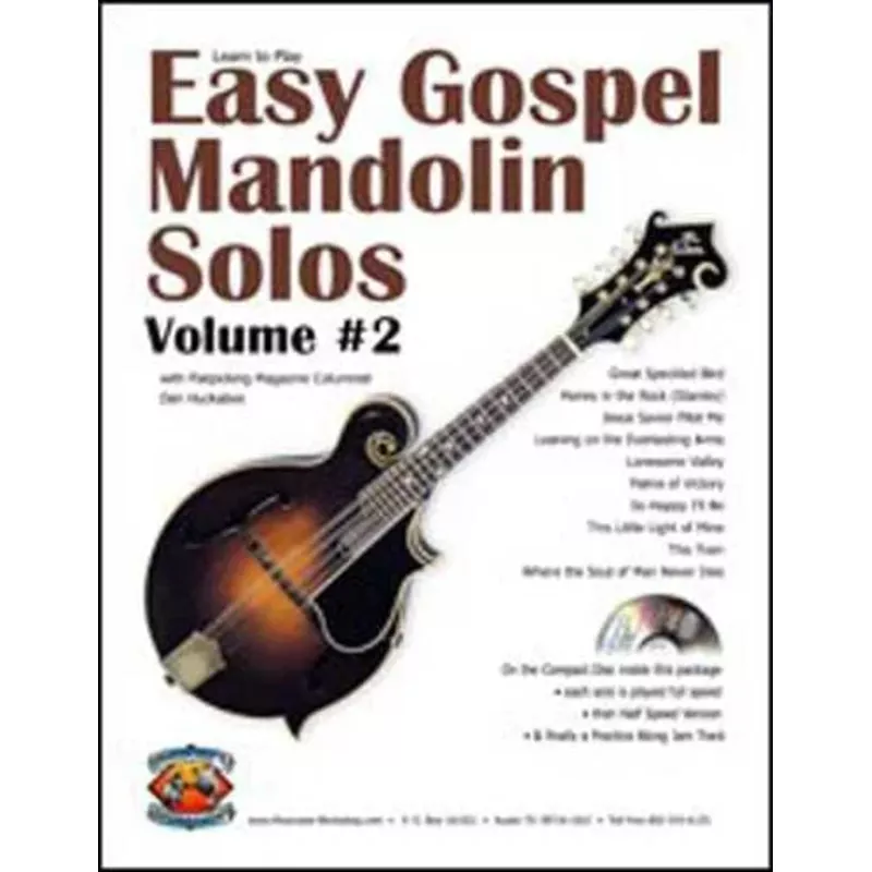 Easy Gospel Mandolin Solos, Vol. 2
