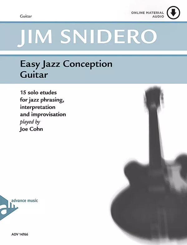 Easy Jazz Conception Guitar: Guitar Book & Online Audio