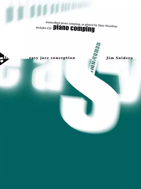 Easy Jazz Conception: Piano Comping: Keyboard/Piano Book & CD