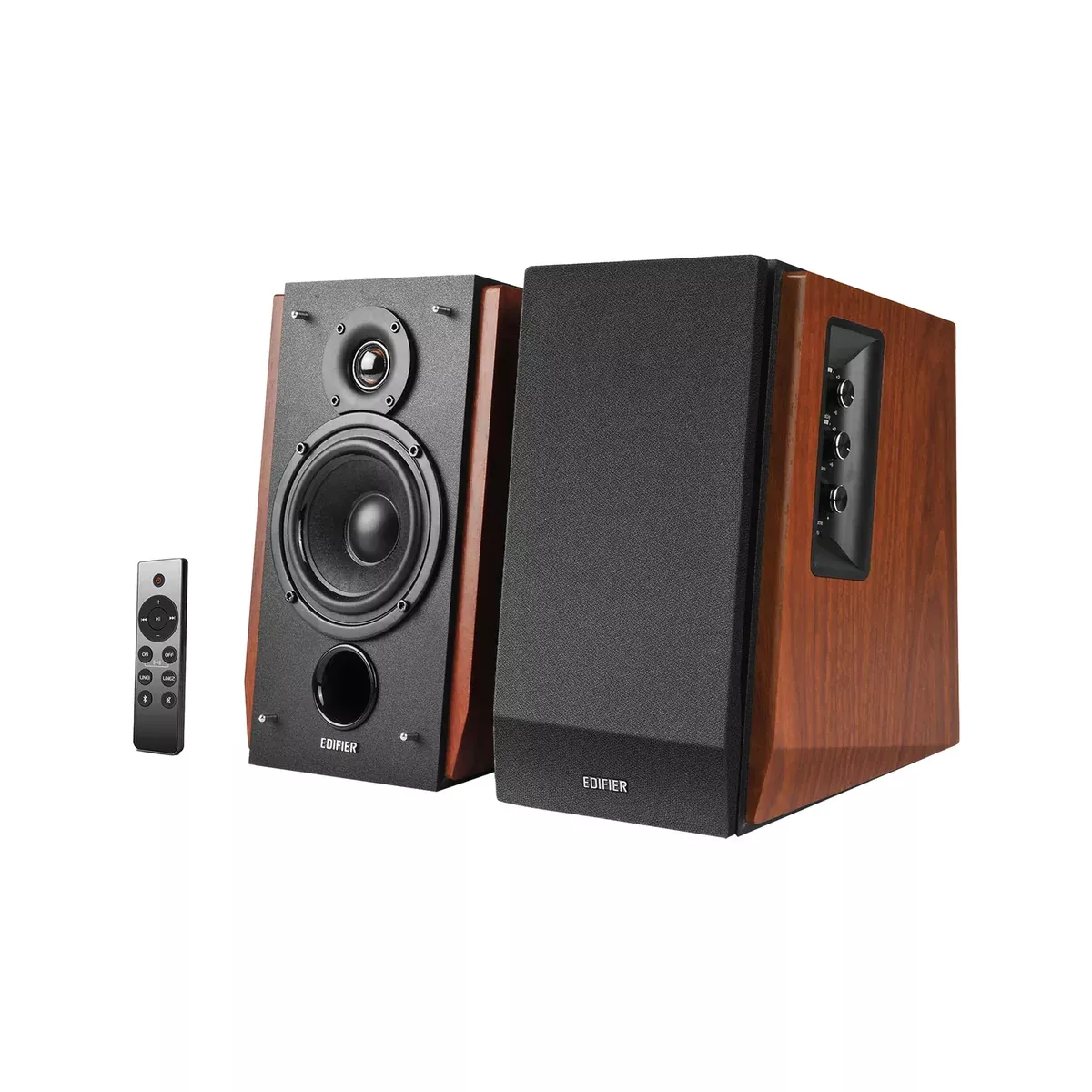 Edifier Bookshelf Bluetooth Speaker R1700BTs, Brown