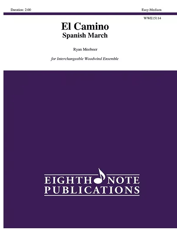 El Camino: Interchangeable Woodwind Ensemble Score & Parts